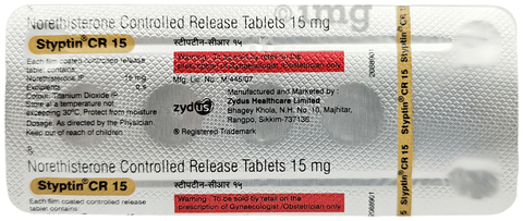 Styptin CR 15 Tablet image