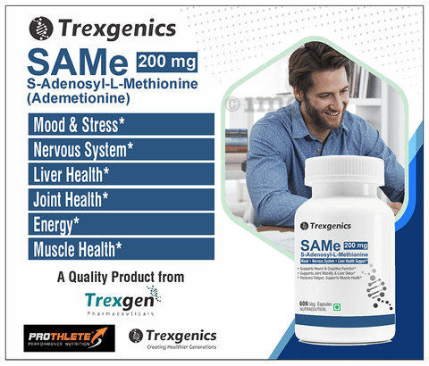 Trexgenics SAMe 200mg Veg Capsule image