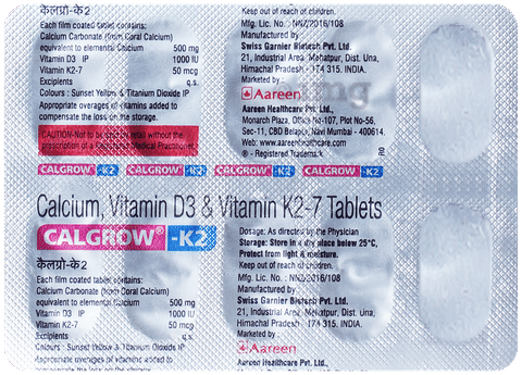 Calgrow-K2 Tablet image