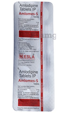Amlomes 5 Tablet image