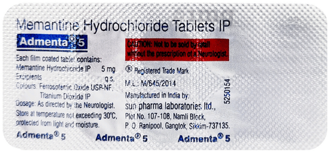 Admenta 5 Tablet image Admenta 5 Tablet image