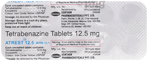 atRest 12.5 Tablet image