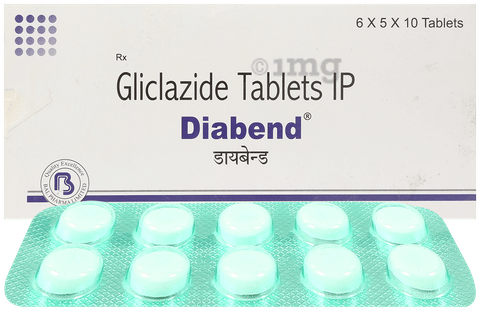 Diabend 80mg Tablet image