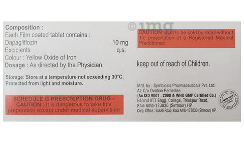 Shamrax-D 10 Tablet image