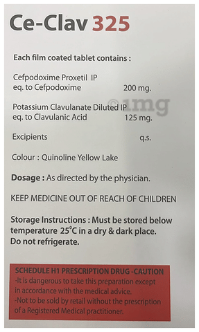 CE-Clav 325 Tablet image