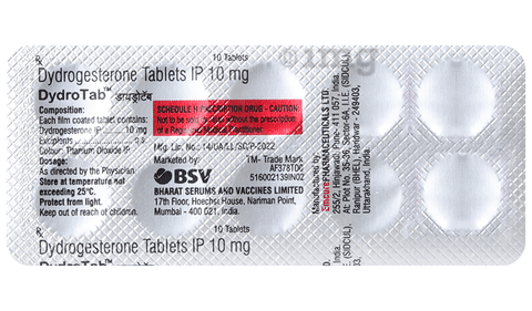 Dydrotab 10mg Tablet image