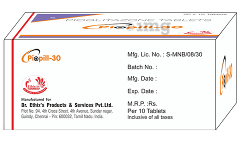 Piopill 30 Tablet image