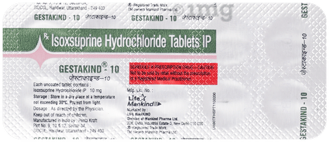 Gestakind 10mg Tablet image