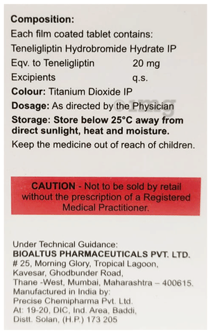 Tgptin 20mg Tablet image Tgptin 20mg Tablet image