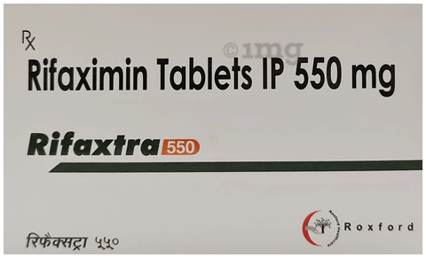 Rifaxtra 550 Tablet image