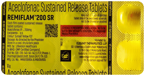 Remiflam 200 SR Tablet image Remiflam 200 SR Tablet image