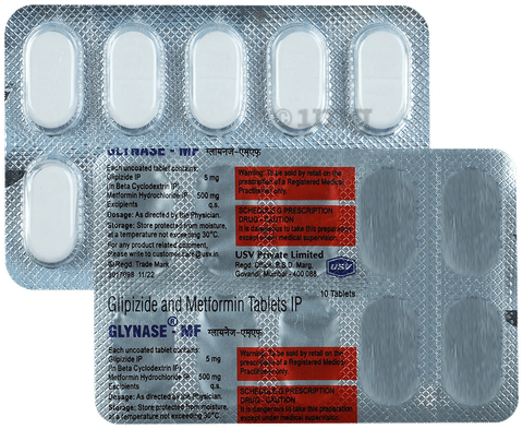 Glynase-MF Tablet image