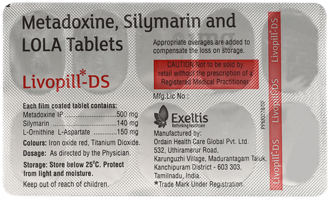 Livopill -DS Tablet image