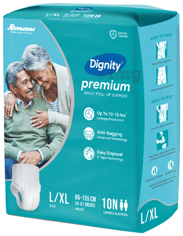 Dignity Premium Pull-Ups Adult Diaper L-XL