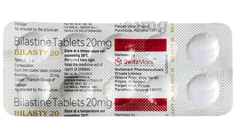 Bilasty 20 Tablet image