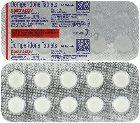 Gastractiv 10mg Tablet
