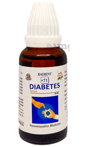 Radient #71 Diabetes Drops image Radient #71 Diabetes Drops image