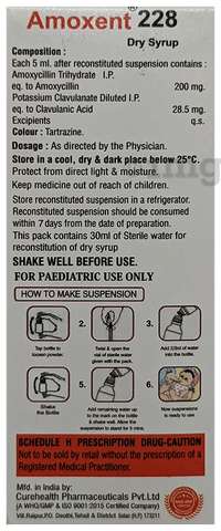 Amoxent 228 Dry Syrup
