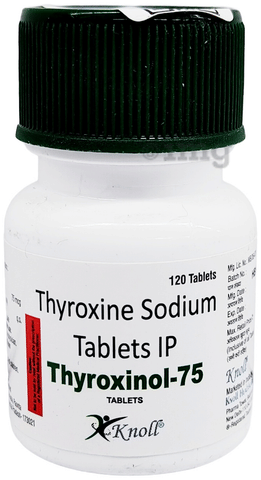 थायरोक्सीनोल 75 टैबलेट image थायरोक्सीनोल 75 टैबलेट image
