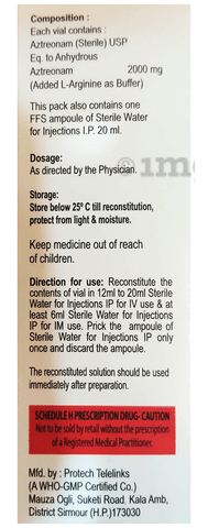 Aztravi 2GM Injection image Aztravi 2GM Injection image