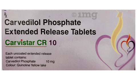 Carvistar CR 10mg Tablet image Carvistar CR 10mg Tablet image