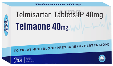 Telmaone 40mg Tablet image