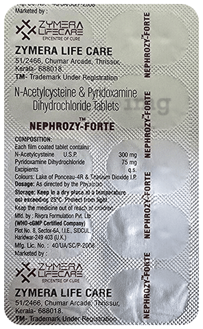 Nephrozy-Forte Tablet image