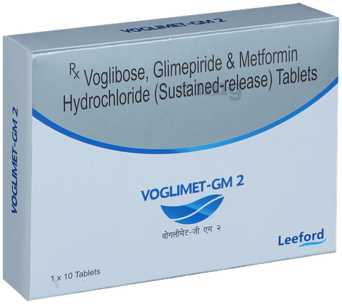 Voglimet-GM 2 Tablet SR image Voglimet-GM 2 Tablet SR image