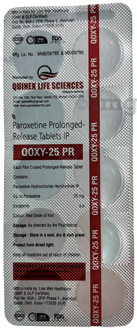 Qoxy 25 PR Tablet image Qoxy 25 PR Tablet image