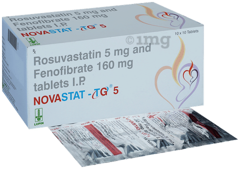 Novastat-TG 5 Tablet image Novastat-TG 5 Tablet image