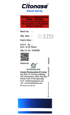 Citonase Nasal Spray image Citonase Nasal Spray image