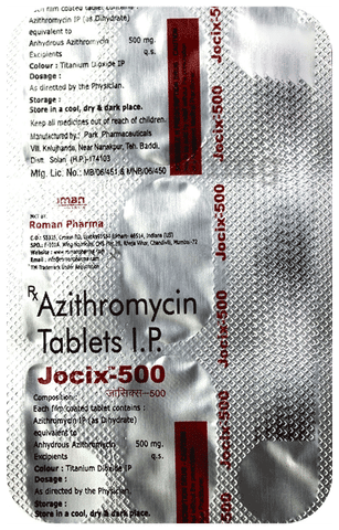 Jocix 500 Tablet image