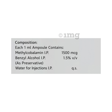 Walcobal 1500mcg Injection image