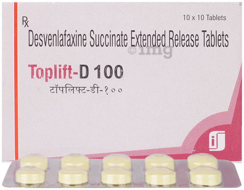 Toplift D 100mg Tablet image Toplift D 100mg Tablet image