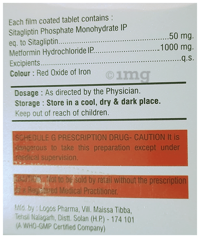 Letsita-M 50/1000 Tablet