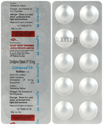 Cilnipres 10mg Tablet