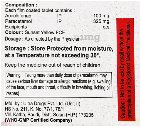 Altifenac P Tablet image Altifenac P Tablet image