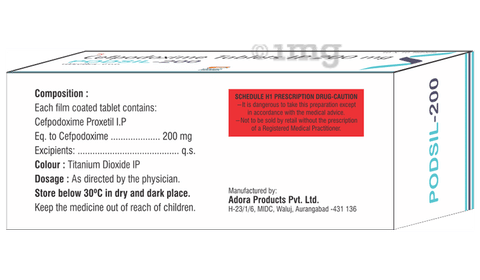 Podsil 200 Tablet image