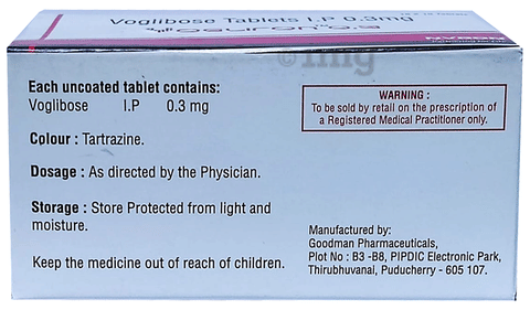 Vogliron 0.3mg Tablet MD image