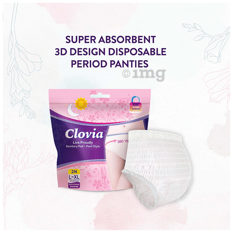 i-activ Period Panty,Pack of 5 panties,size -31 to 48 Sanitary Pad, Buy  Women Hygiene products online in India
