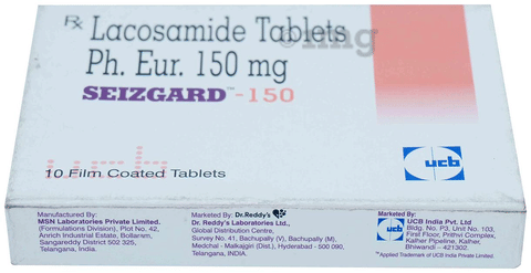 Seizgard 150mg Tablet image Seizgard 150mg Tablet image