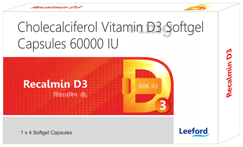 Recalmin D3 Softgel Capsule