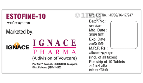 Estofine 10 Tablet image