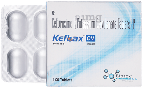 Kefbax CV 500mg/125mg Tablet