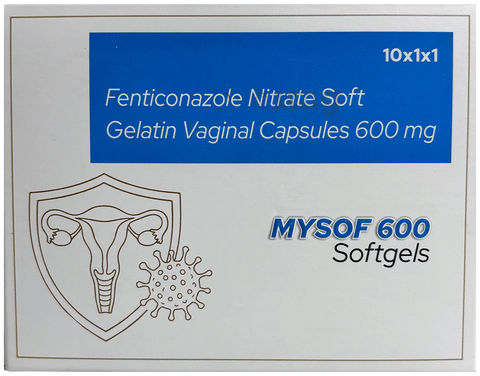 Mysof 600 Softgel Capsule image