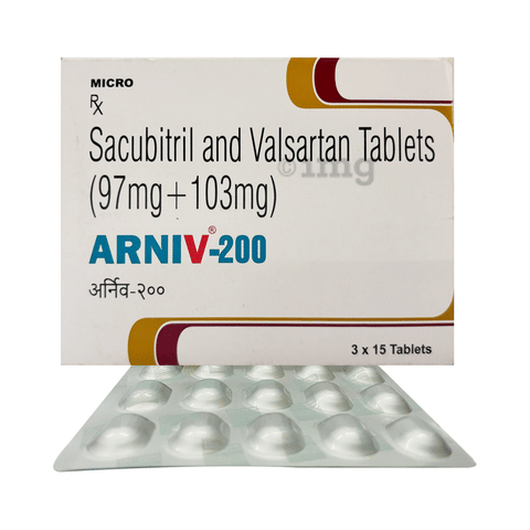 Arniv 97mg/103mg Tablet 1 Arniv 97mg/103mg Tablet 1