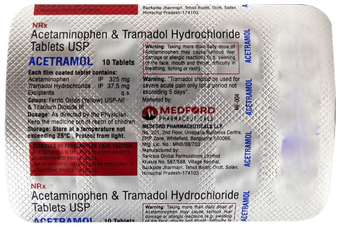 Acetramol Tablet image