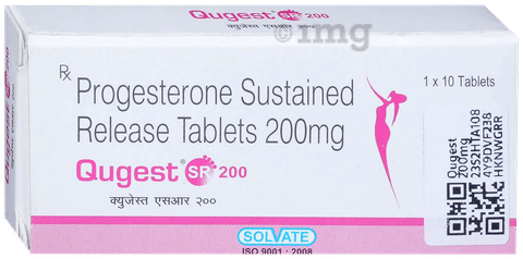 Qugest 200mg Tablet SR image