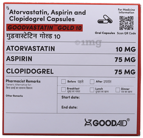 Goodvastatin Gold 10 Capsule