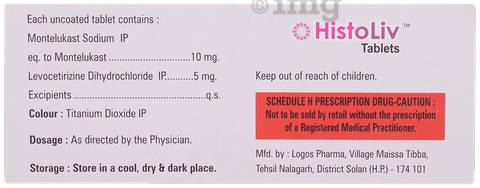 Histoliv 5mg/10mg Tablet